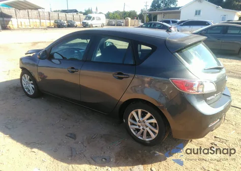 2012 Mazda Mazda3 I Touring z USA, uszkodzony, nr VIN JM1BL1L73C1678769